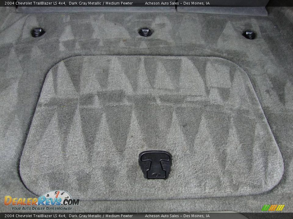 2004 Chevrolet TrailBlazer LS 4x4 Dark Gray Metallic / Medium Pewter Photo #27