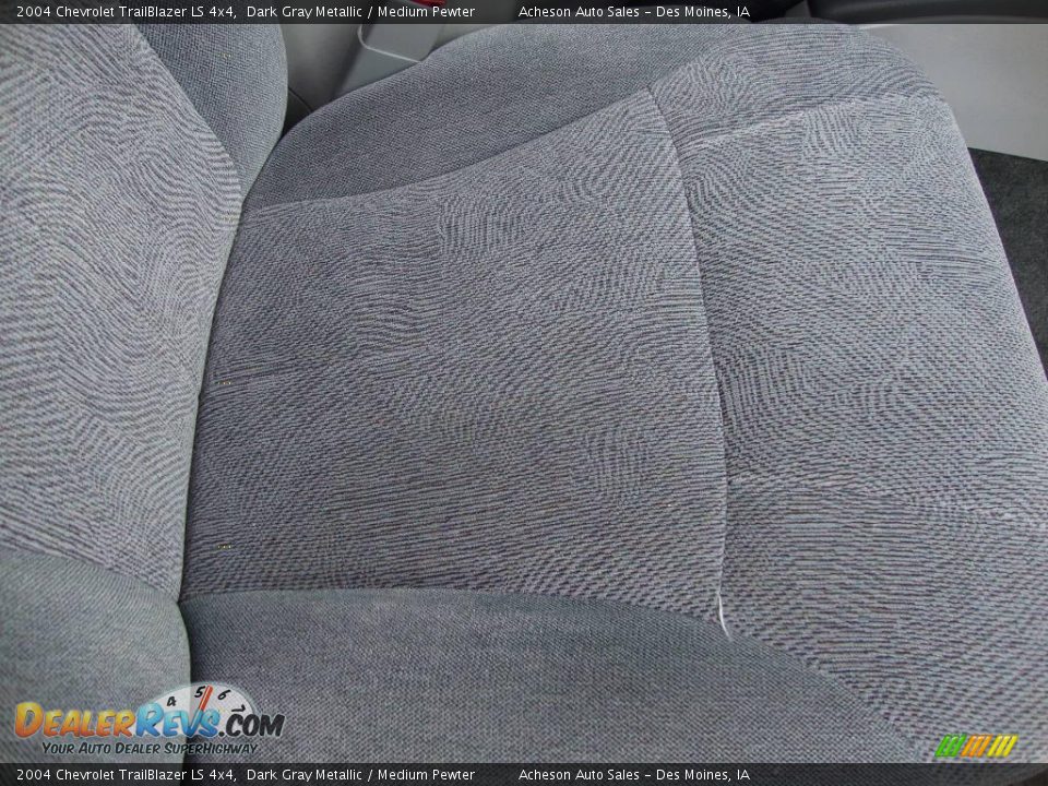 2004 Chevrolet TrailBlazer LS 4x4 Dark Gray Metallic / Medium Pewter Photo #30