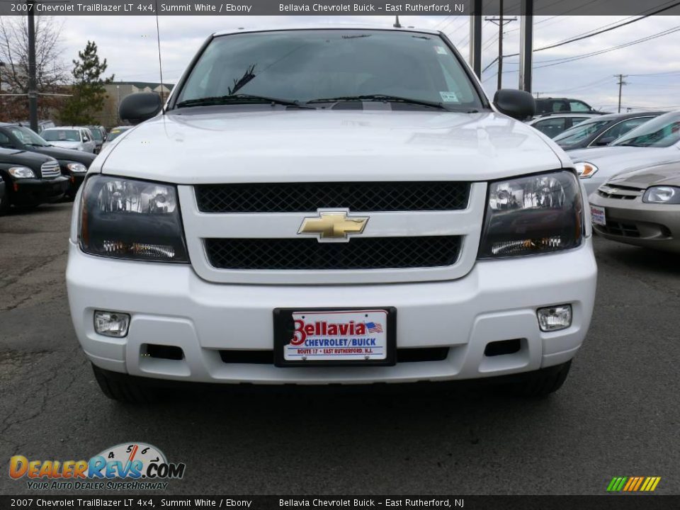 2007 Chevrolet TrailBlazer LT 4x4 Summit White / Ebony Photo #2