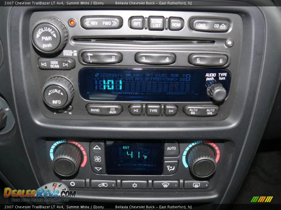 2007 Chevrolet TrailBlazer LT 4x4 Summit White / Ebony Photo #10
