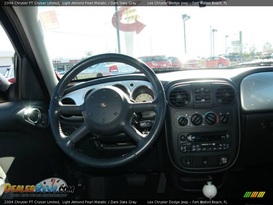 2004 Chrysler PT Cruiser Limited Light Almond Pearl Metallic / Dark Slate Gray Photo #17