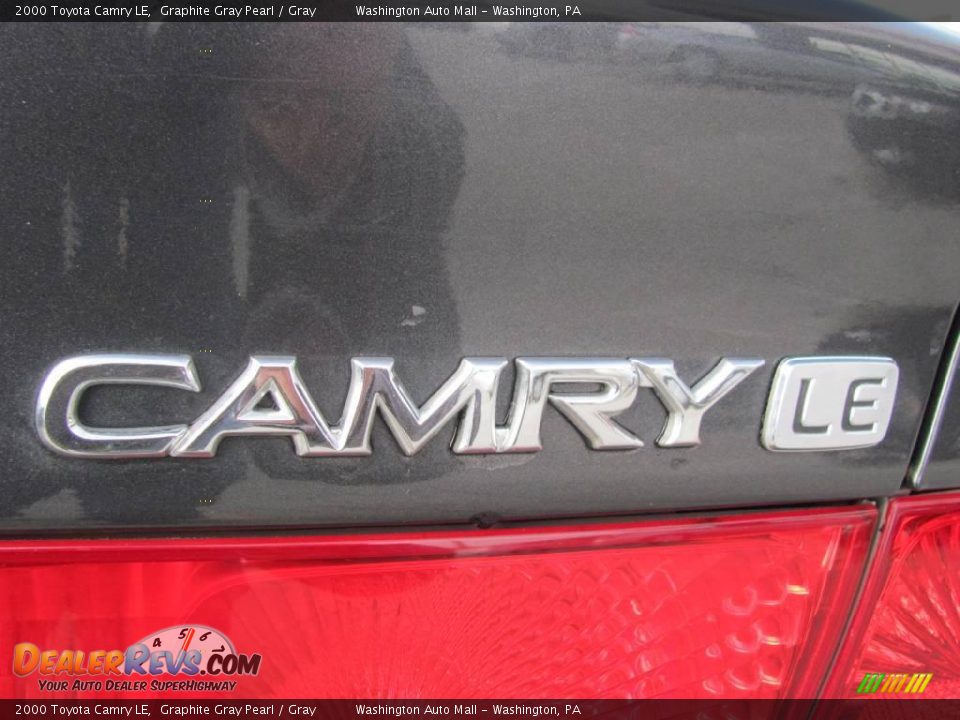 2000 Toyota Camry LE Graphite Gray Pearl / Gray Photo #6