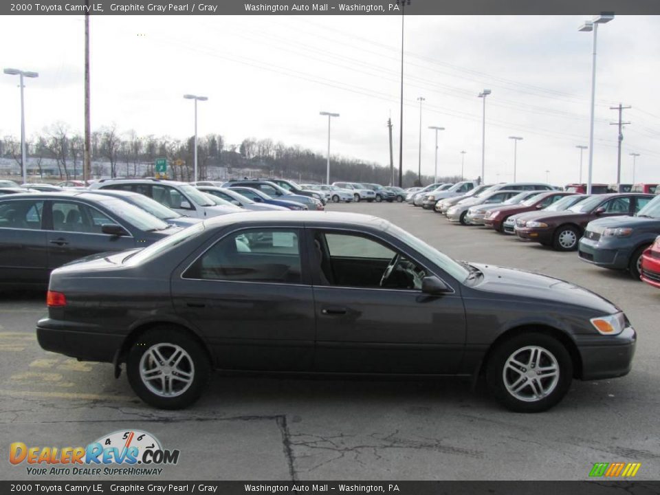 2000 Toyota Camry LE Graphite Gray Pearl / Gray Photo #8