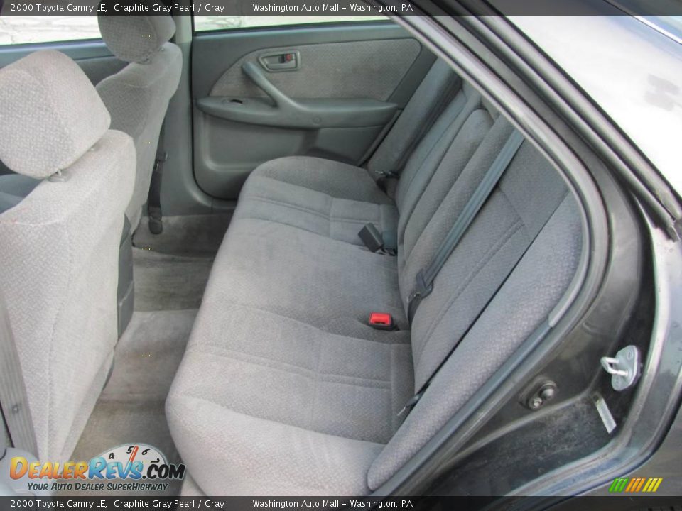 2000 Toyota Camry LE Graphite Gray Pearl / Gray Photo #11