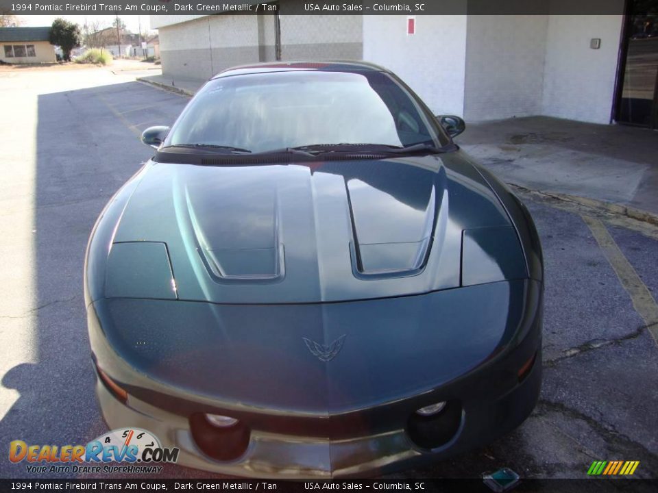 1994 Pontiac Firebird Trans Am Coupe Dark Green Metallic / Tan Photo #6