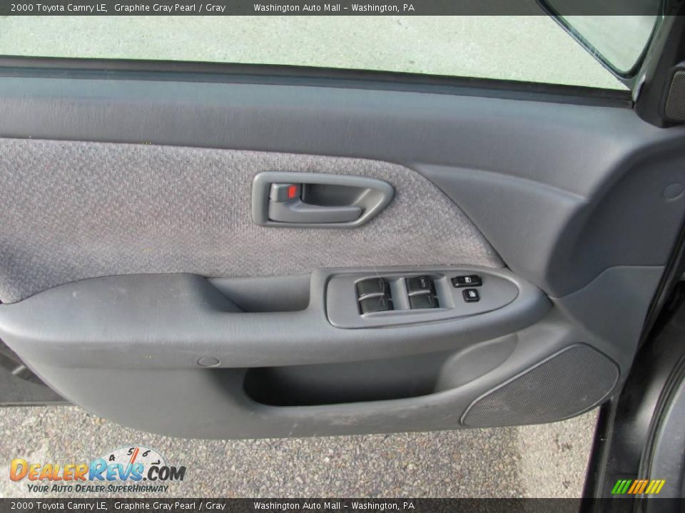 2000 Toyota Camry LE Graphite Gray Pearl / Gray Photo #13