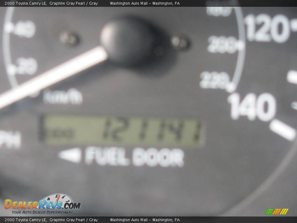 2000 Toyota Camry LE Graphite Gray Pearl / Gray Photo #20