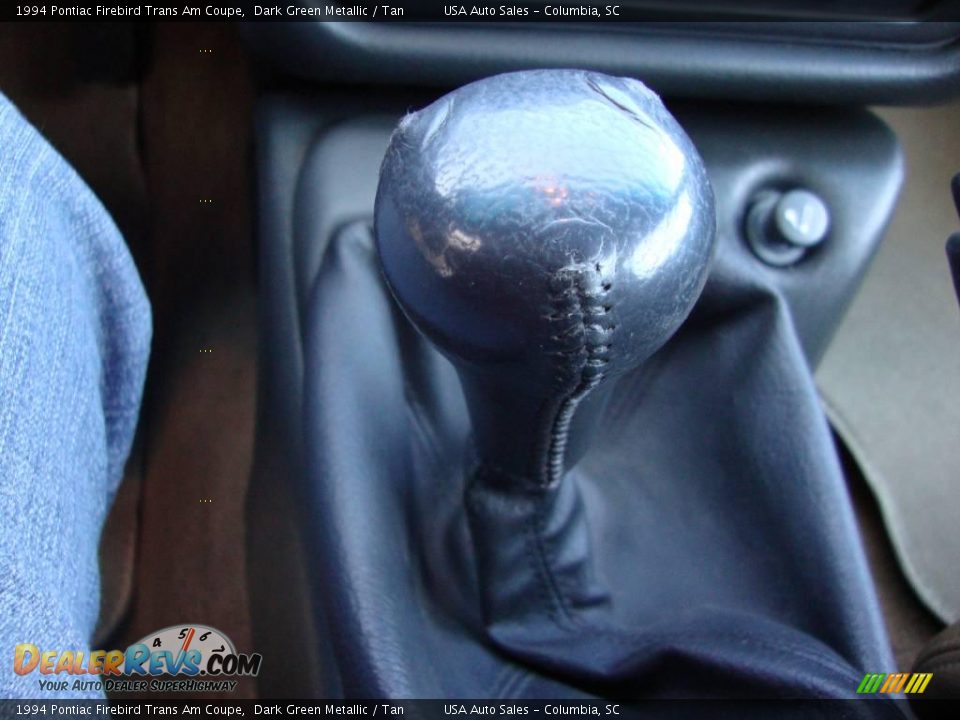 1994 Pontiac Firebird Trans Am Coupe Dark Green Metallic / Tan Photo #27