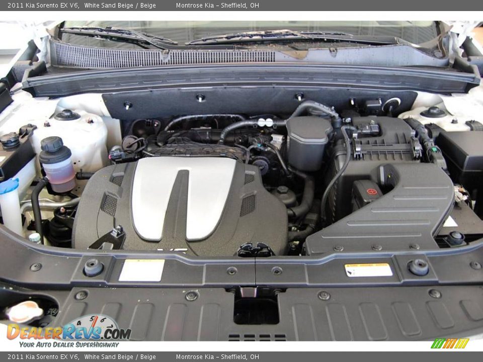 2011 Kia Sorento EX V6 White Sand Beige / Beige Photo #27