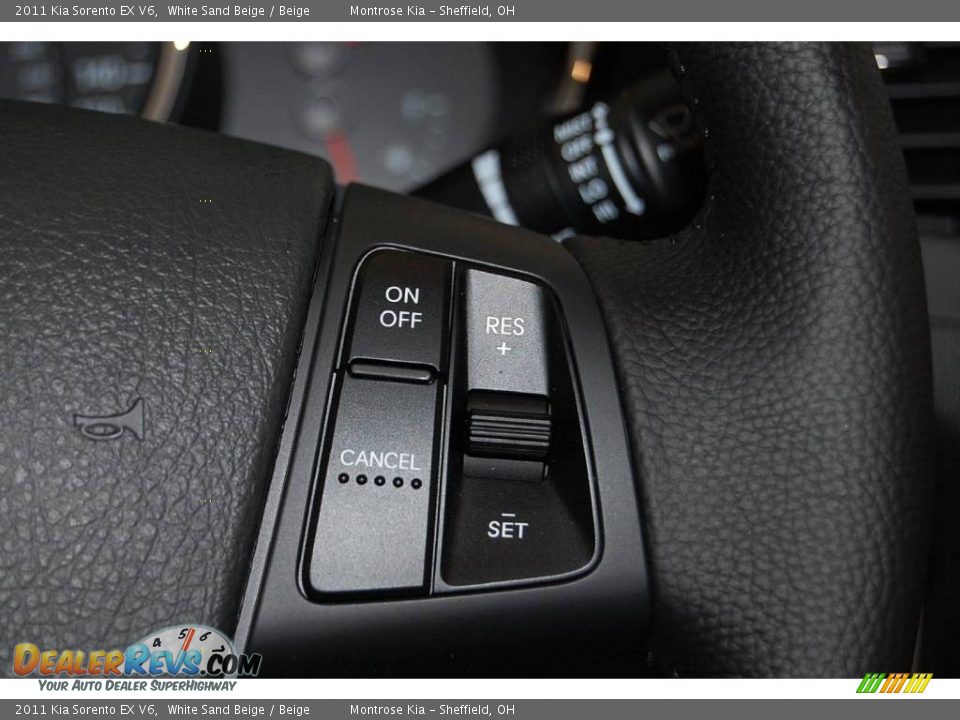 2011 Kia Sorento EX V6 White Sand Beige / Beige Photo #36