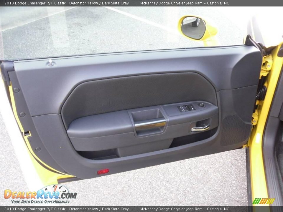 2010 Dodge Challenger R/T Classic Detonator Yellow / Dark Slate Gray Photo #7