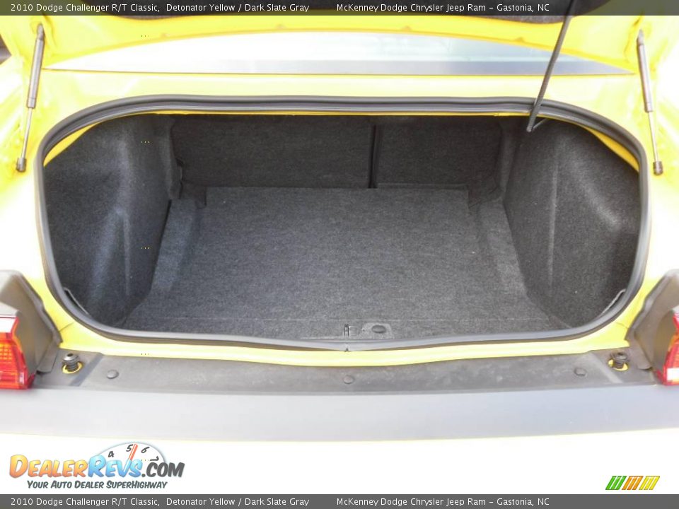 2010 Dodge Challenger R/T Classic Detonator Yellow / Dark Slate Gray Photo #11