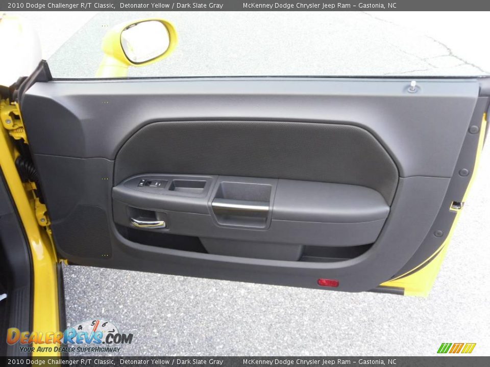 2010 Dodge Challenger R/T Classic Detonator Yellow / Dark Slate Gray Photo #15