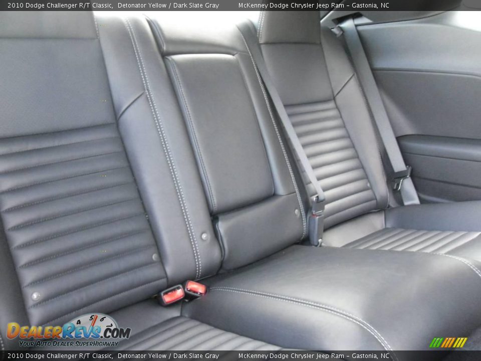 2010 Dodge Challenger R/T Classic Detonator Yellow / Dark Slate Gray Photo #16