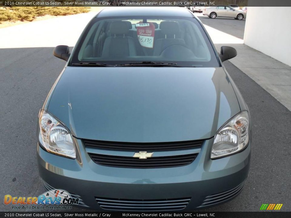 2010 Chevrolet Cobalt LS Sedan Silver Moss Metallic / Gray Photo #6