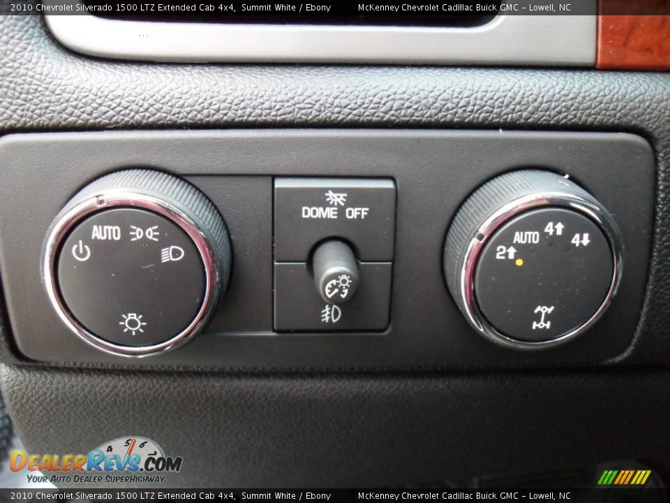 2010 Chevrolet Silverado 1500 LTZ Extended Cab 4x4 Summit White / Ebony Photo #12