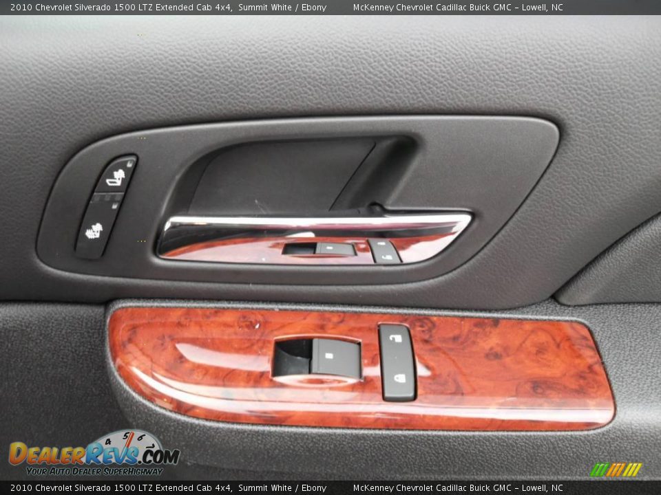 2010 Chevrolet Silverado 1500 LTZ Extended Cab 4x4 Summit White / Ebony Photo #21