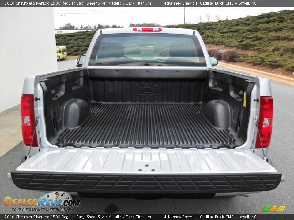 2010 Chevrolet Silverado 1500 Regular Cab Sheer Silver Metallic / Dark Titanium Photo #12