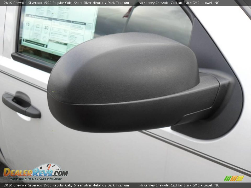 2010 Chevrolet Silverado 1500 Regular Cab Sheer Silver Metallic / Dark Titanium Photo #17