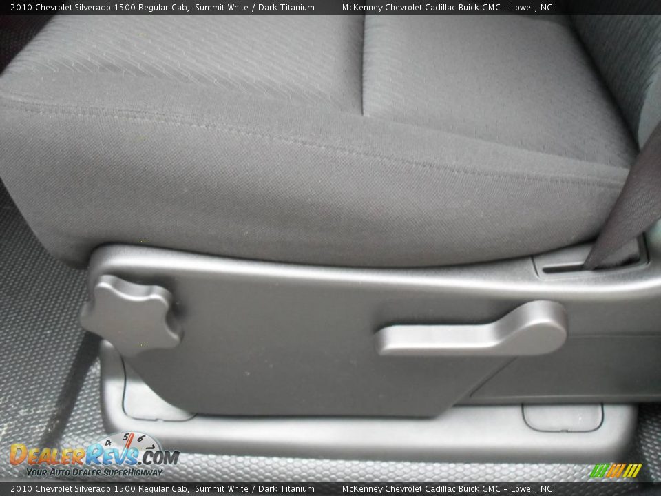 2010 Chevrolet Silverado 1500 Regular Cab Summit White / Dark Titanium Photo #8