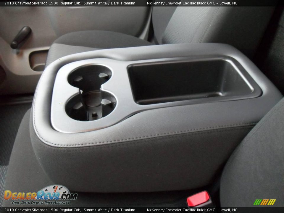 2010 Chevrolet Silverado 1500 Regular Cab Summit White / Dark Titanium Photo #11