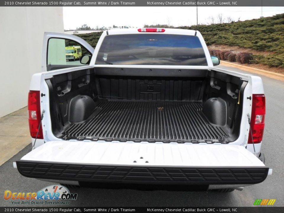 2010 Chevrolet Silverado 1500 Regular Cab Summit White / Dark Titanium Photo #13
