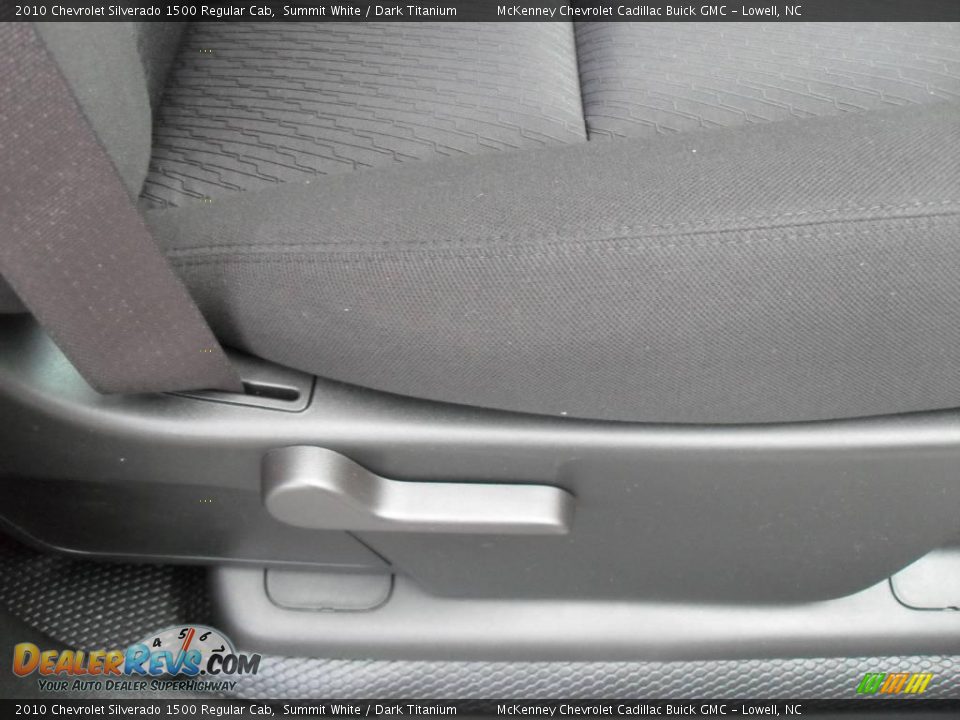2010 Chevrolet Silverado 1500 Regular Cab Summit White / Dark Titanium Photo #15