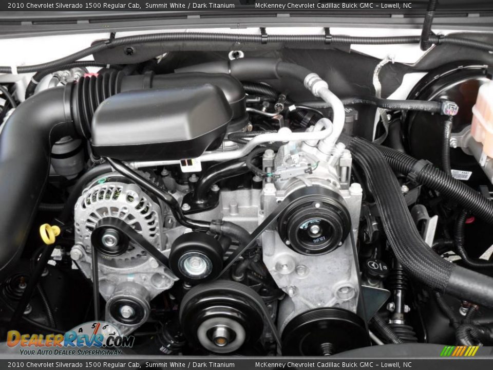2010 Chevrolet Silverado 1500 Regular Cab Summit White / Dark Titanium Photo #20