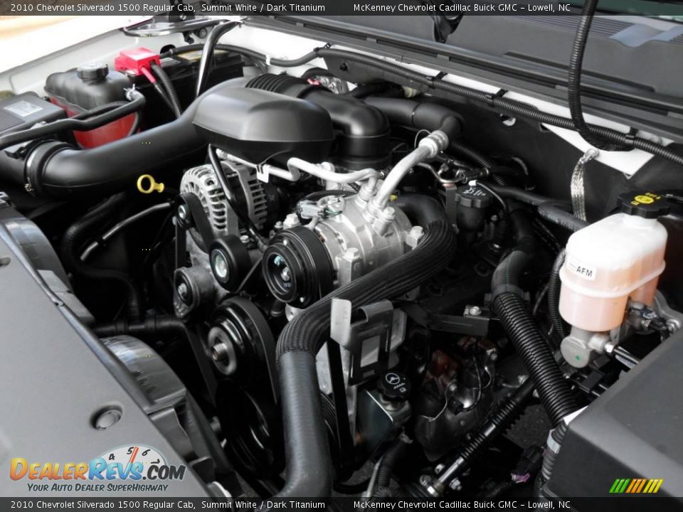 2010 Chevrolet Silverado 1500 Regular Cab Summit White / Dark Titanium Photo #21