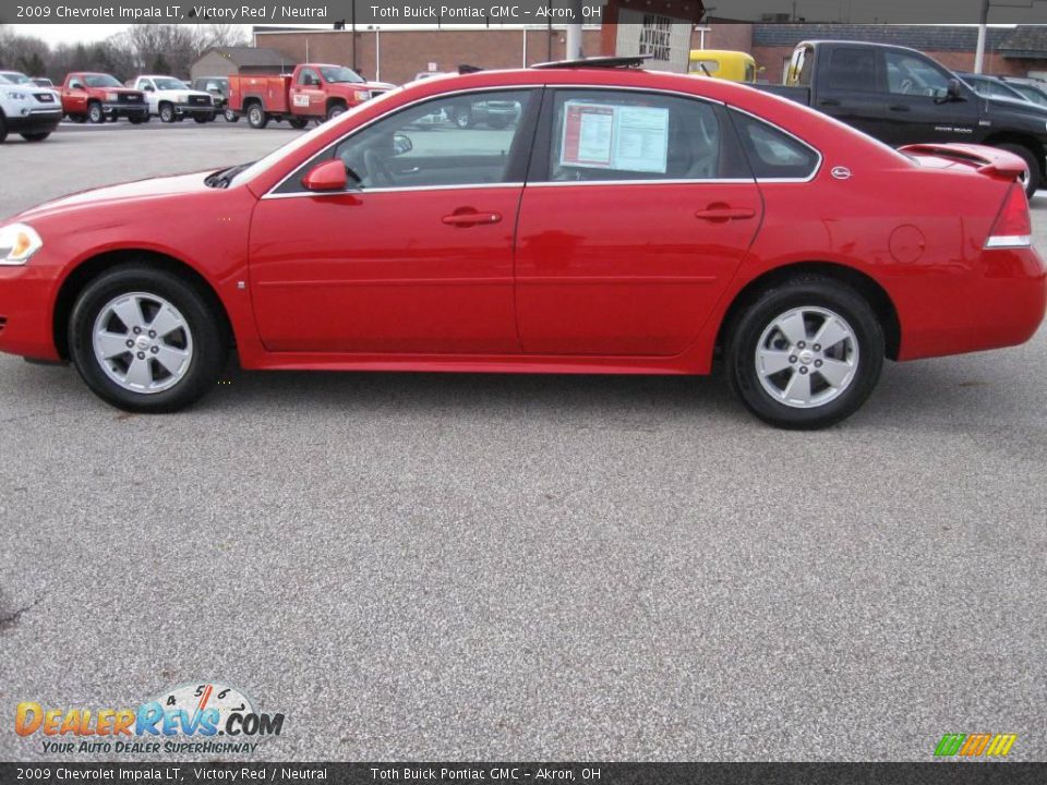 2009 Chevrolet Impala LT Victory Red / Neutral Photo #5