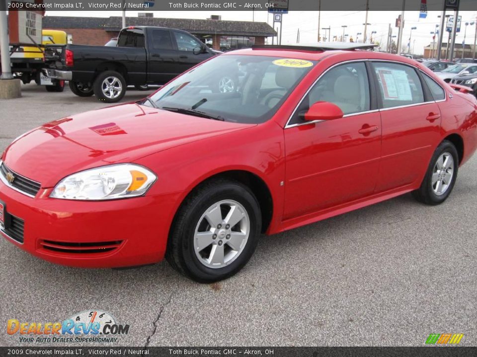 2009 Chevrolet Impala LT Victory Red / Neutral Photo #6