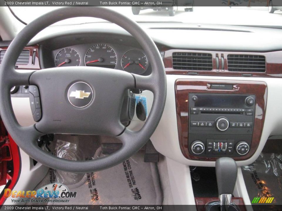 2009 Chevrolet Impala LT Victory Red / Neutral Photo #9