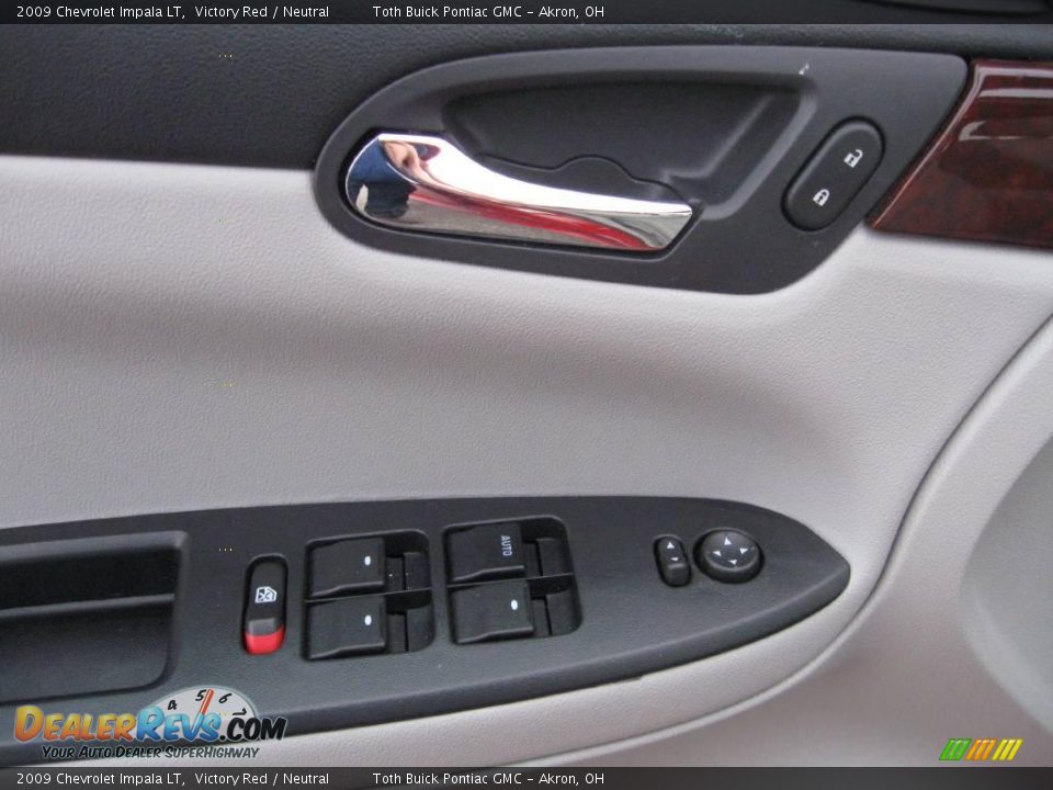 2009 Chevrolet Impala LT Victory Red / Neutral Photo #10