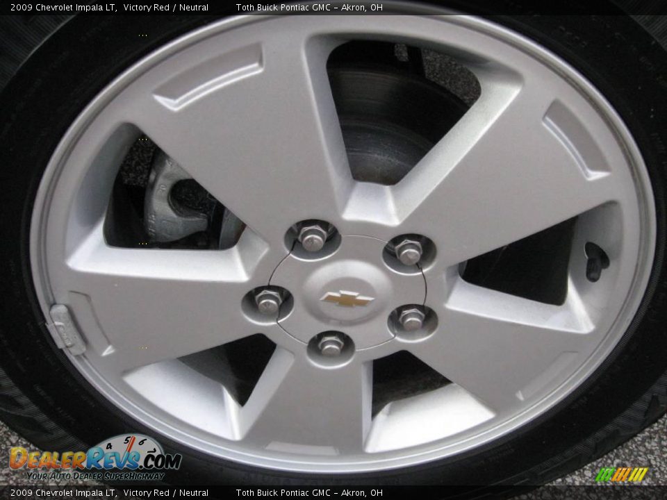 2009 Chevrolet Impala LT Victory Red / Neutral Photo #15
