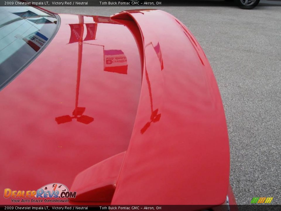 2009 Chevrolet Impala LT Victory Red / Neutral Photo #16