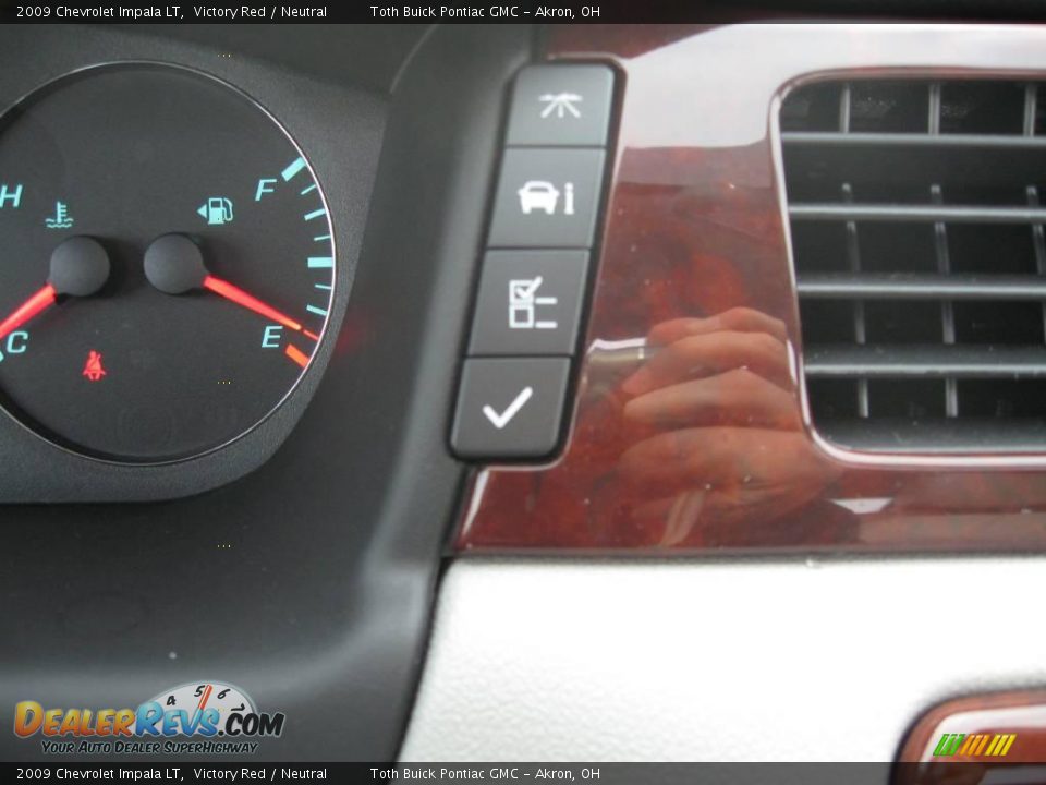 2009 Chevrolet Impala LT Victory Red / Neutral Photo #21