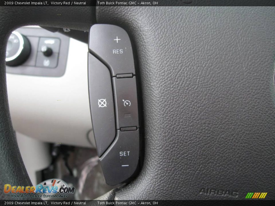 2009 Chevrolet Impala LT Victory Red / Neutral Photo #22