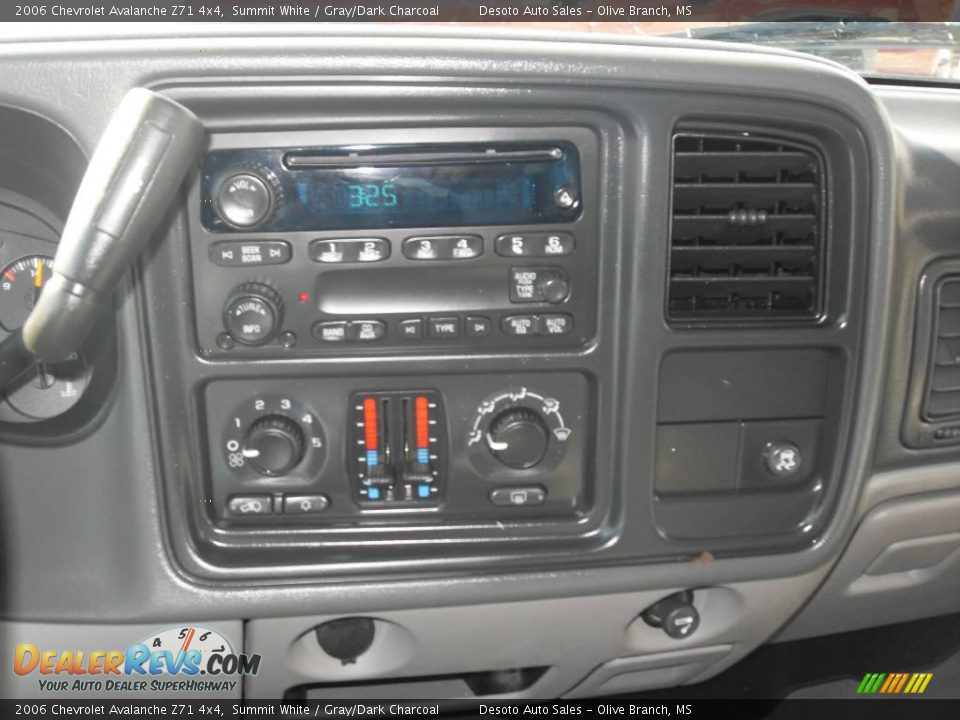 2006 Chevrolet Avalanche Z71 4x4 Summit White / Gray/Dark Charcoal Photo #14