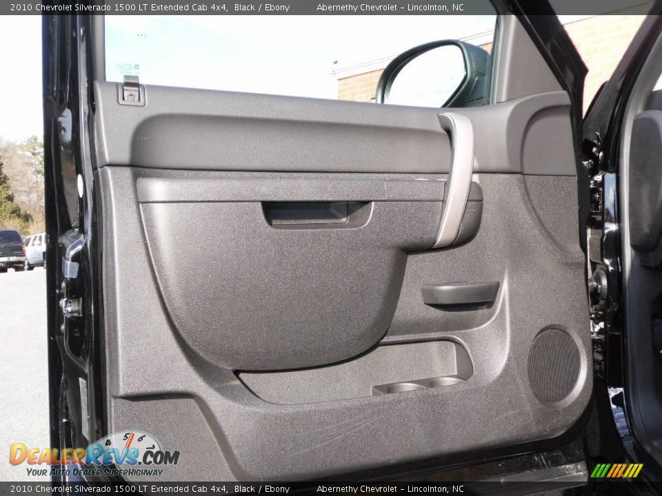 2010 Chevrolet Silverado 1500 LT Extended Cab 4x4 Black / Ebony Photo #7