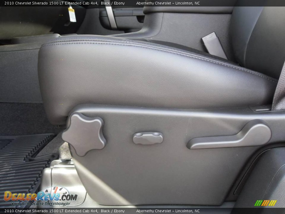 2010 Chevrolet Silverado 1500 LT Extended Cab 4x4 Black / Ebony Photo #9