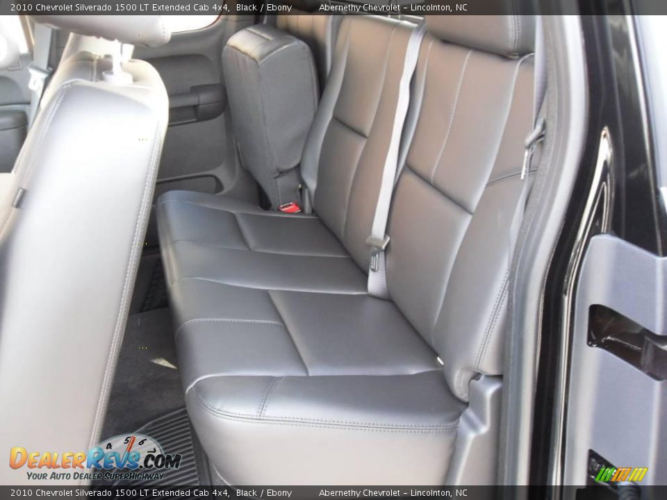 2010 Chevrolet Silverado 1500 LT Extended Cab 4x4 Black / Ebony Photo #12