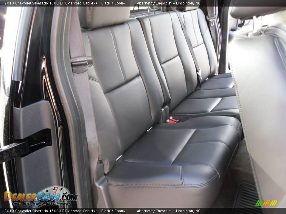 2010 Chevrolet Silverado 1500 LT Extended Cab 4x4 Black / Ebony Photo #14