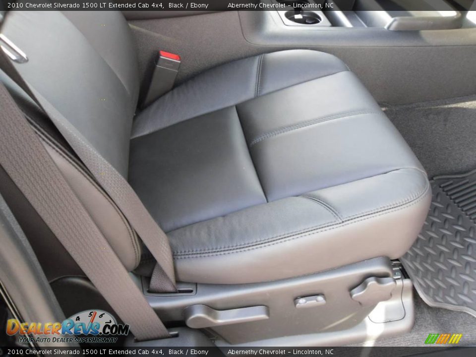 2010 Chevrolet Silverado 1500 LT Extended Cab 4x4 Black / Ebony Photo #15
