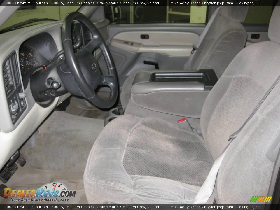 2002 Chevrolet Suburban 1500 LS Medium Charcoal Gray Metallic / Medium Gray/Neutral Photo #8
