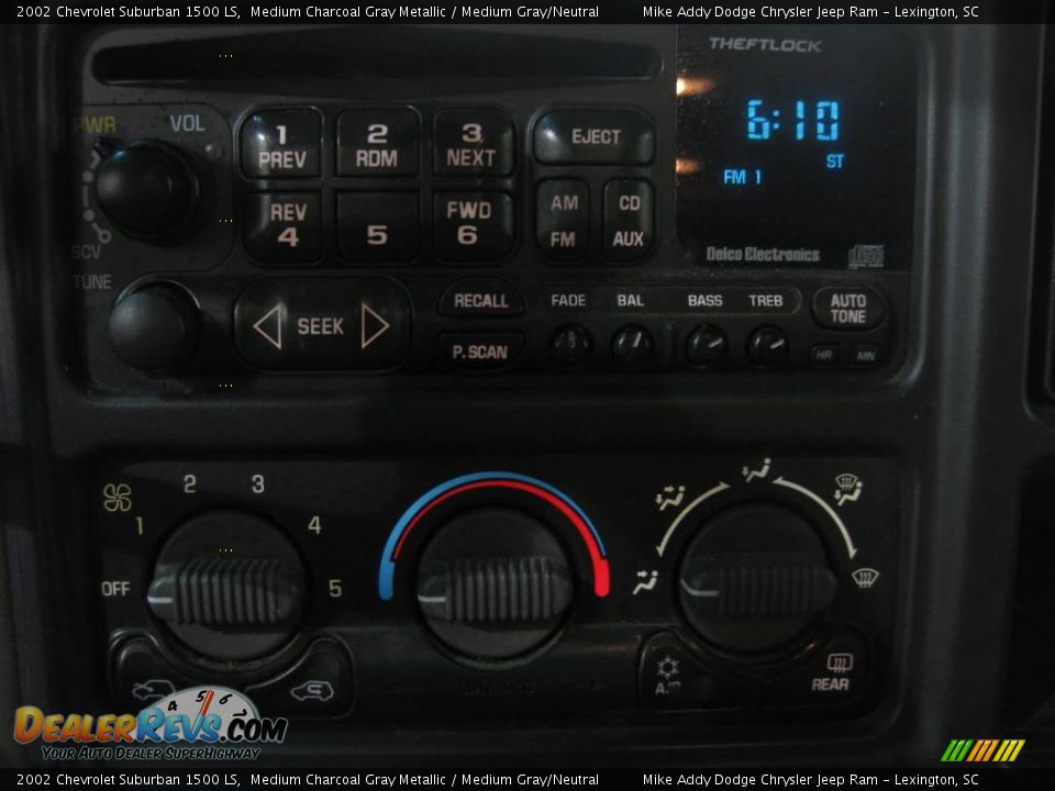 2002 Chevrolet Suburban 1500 LS Medium Charcoal Gray Metallic / Medium Gray/Neutral Photo #14
