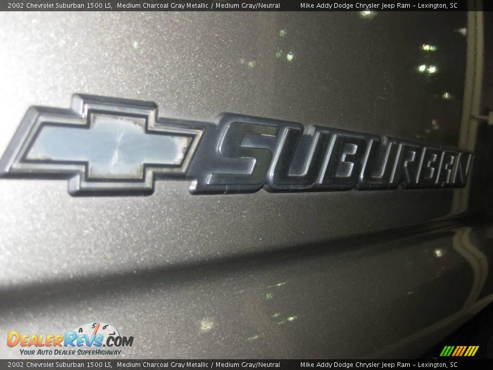 2002 Chevrolet Suburban 1500 LS Medium Charcoal Gray Metallic / Medium Gray/Neutral Photo #19