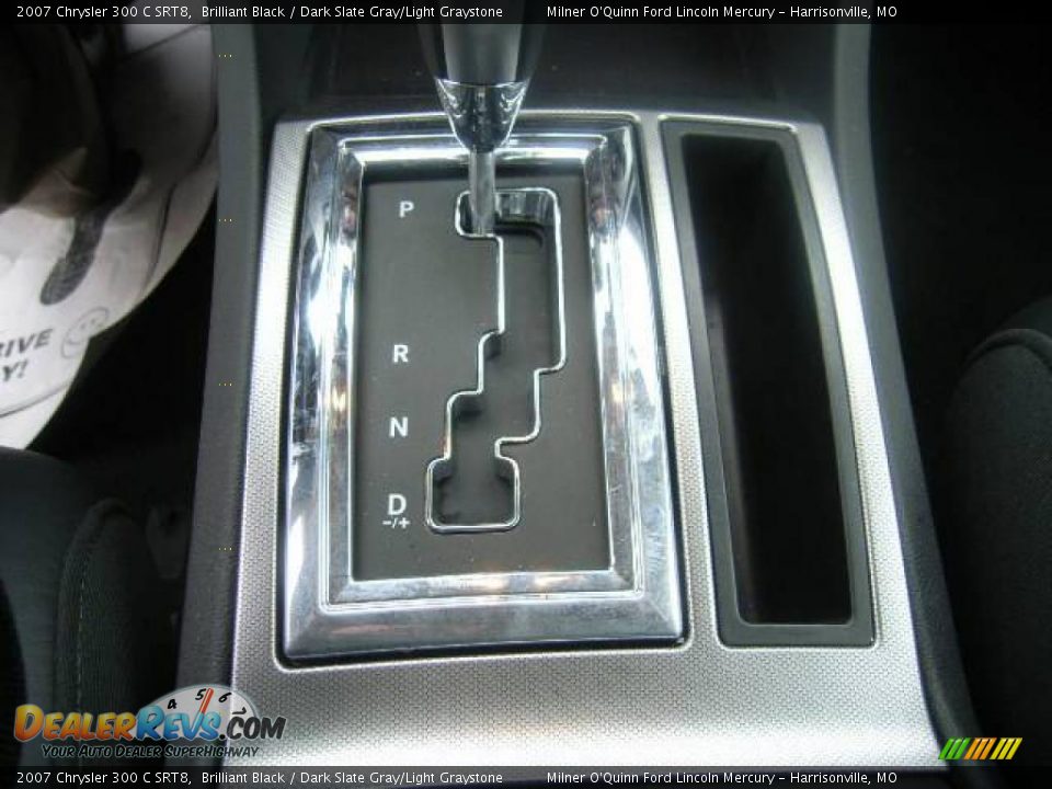 2007 Chrysler 300 C SRT8 Brilliant Black / Dark Slate Gray/Light Graystone Photo #27