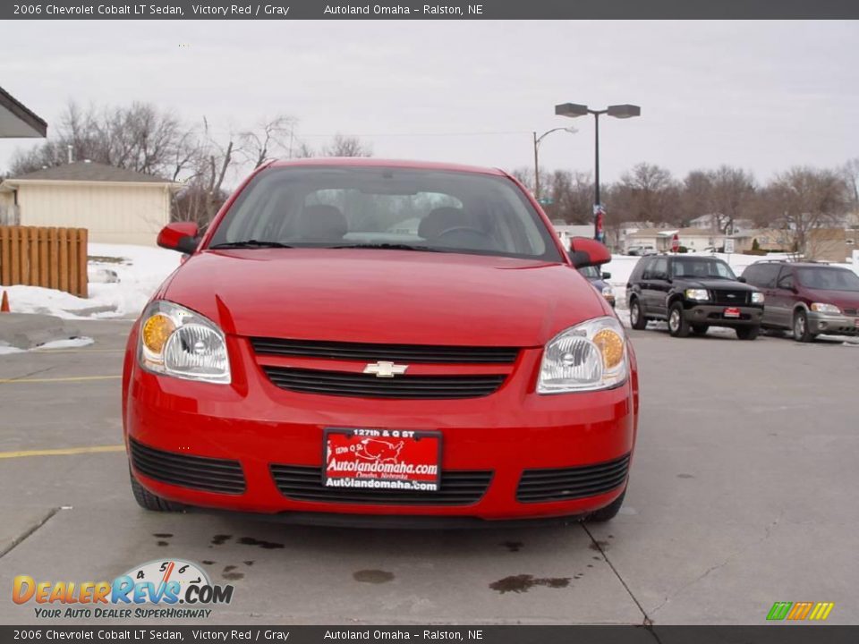 2006 Chevrolet Cobalt LT Sedan Victory Red / Gray Photo #7