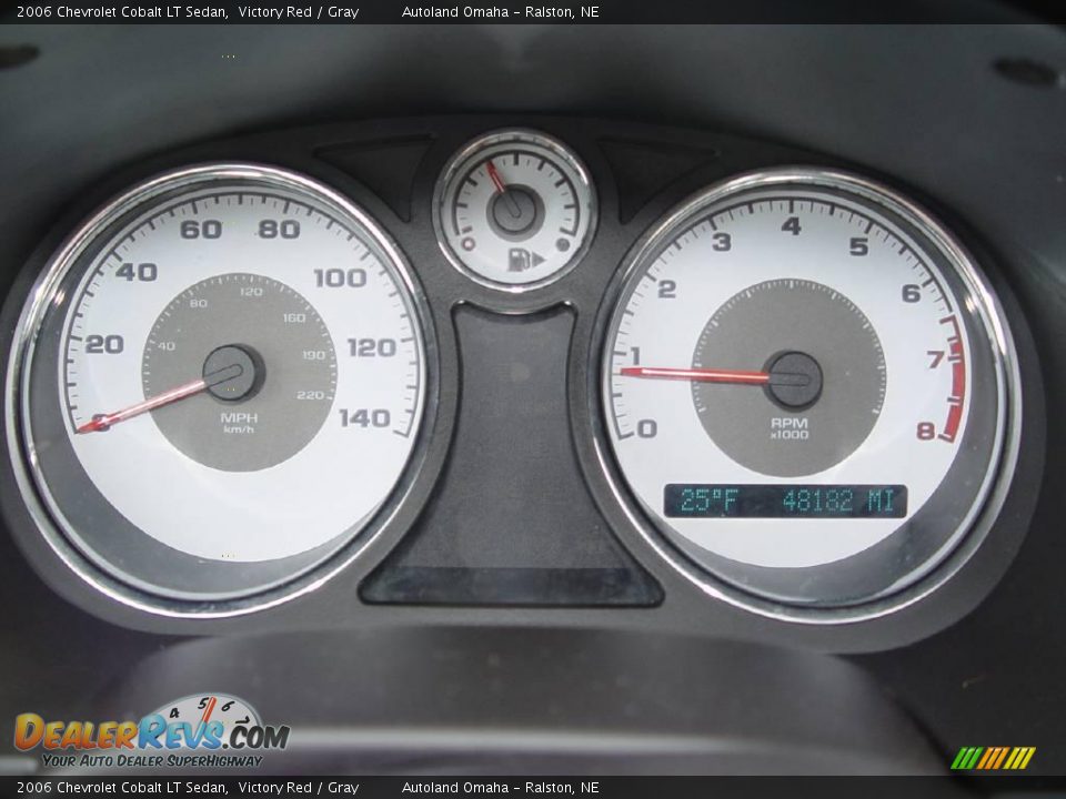2006 Chevrolet Cobalt LT Sedan Victory Red / Gray Photo #15