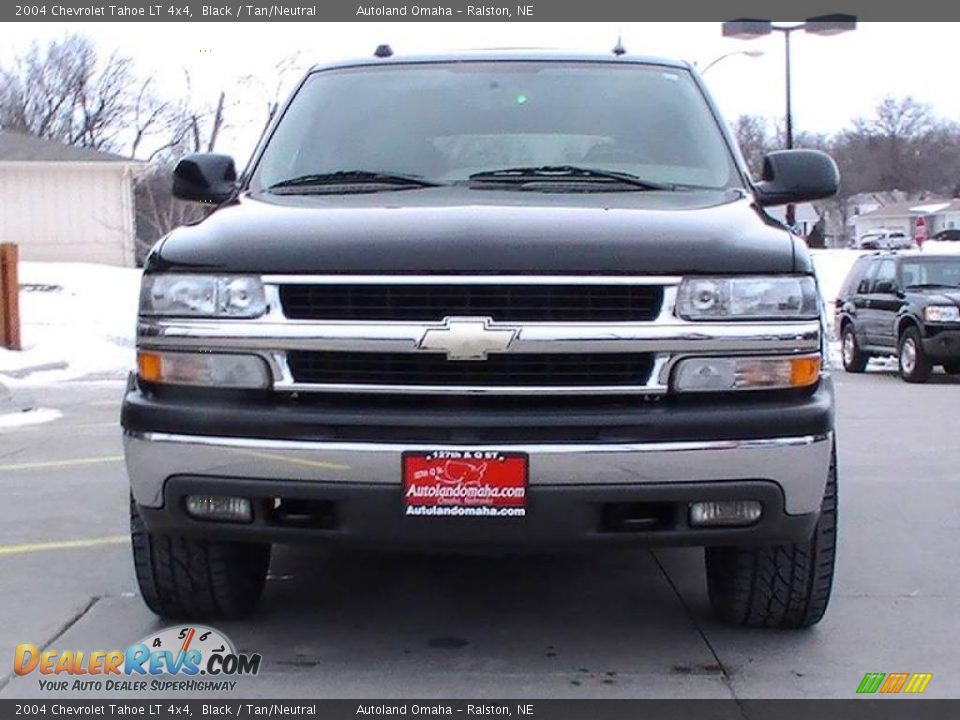 2004 Chevrolet Tahoe LT 4x4 Black / Tan/Neutral Photo #6
